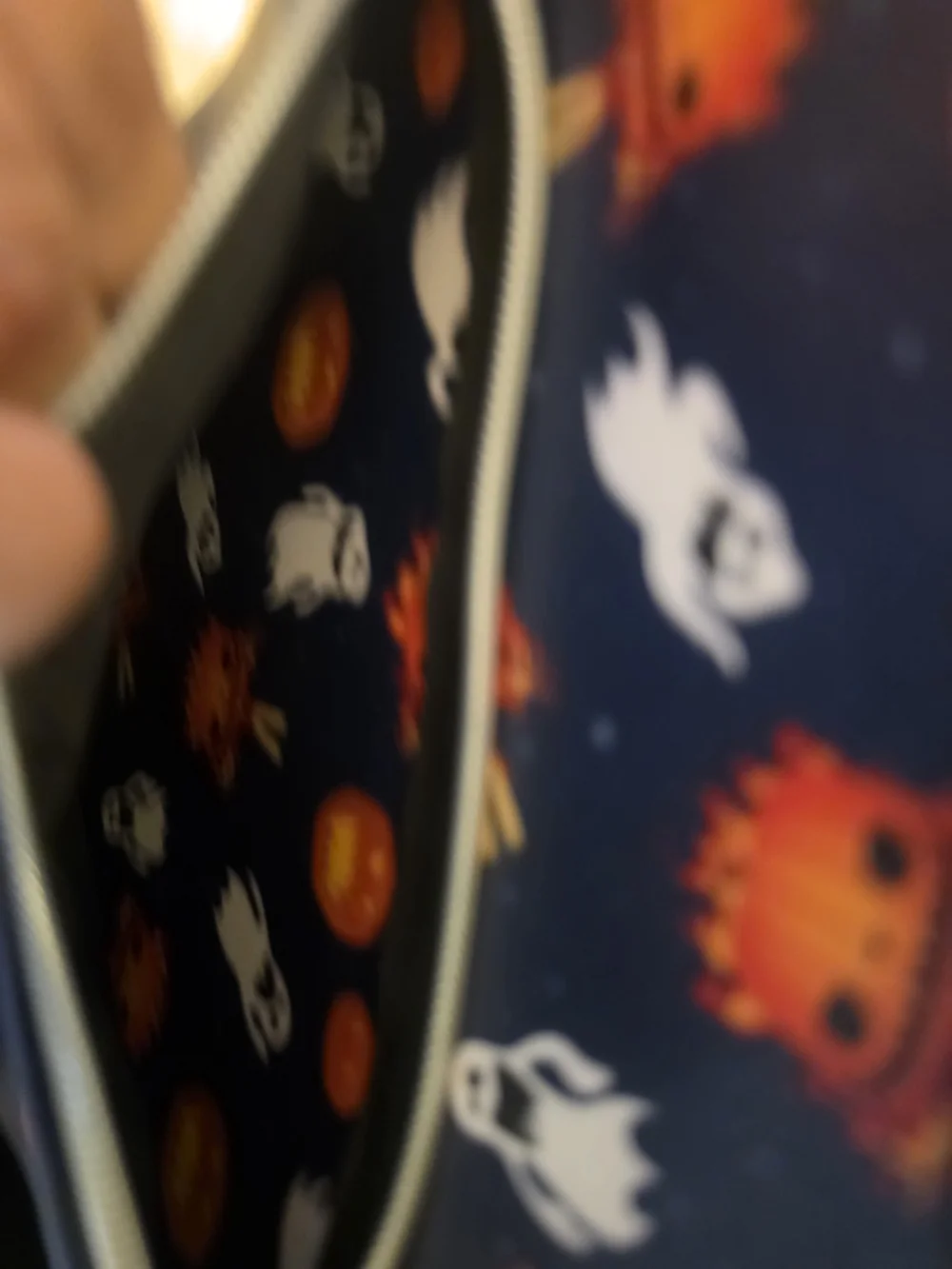 Funko Navy and Orange Mini Backpack - Picture 6 of 6